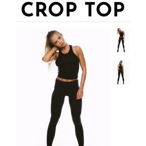 Saski collection crop top